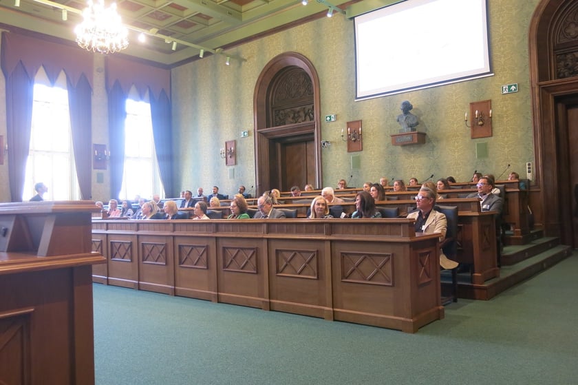 Uczestnicy konferencji „Wrocław dla Przedsiębiorców – Rynek Pracy 2025”.