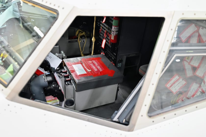 Wroclaw Aircraft Maintenance Services, w skrócie WAMS, czyli wrocławska baza serwisowa Ryanaira. Zdjęcie z 2023 roku