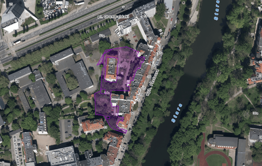 Powiększ obraz: Lokalizacja konsultowanego miejsca.