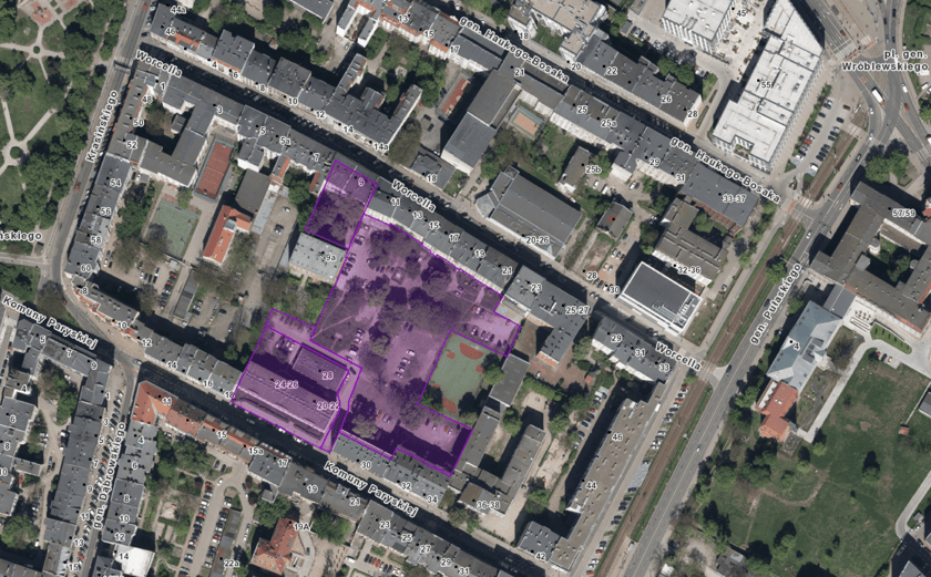 Powiększ obraz: Przybliżona lokalizacja konsultowanego miejsca. Szczegóły w artykule.