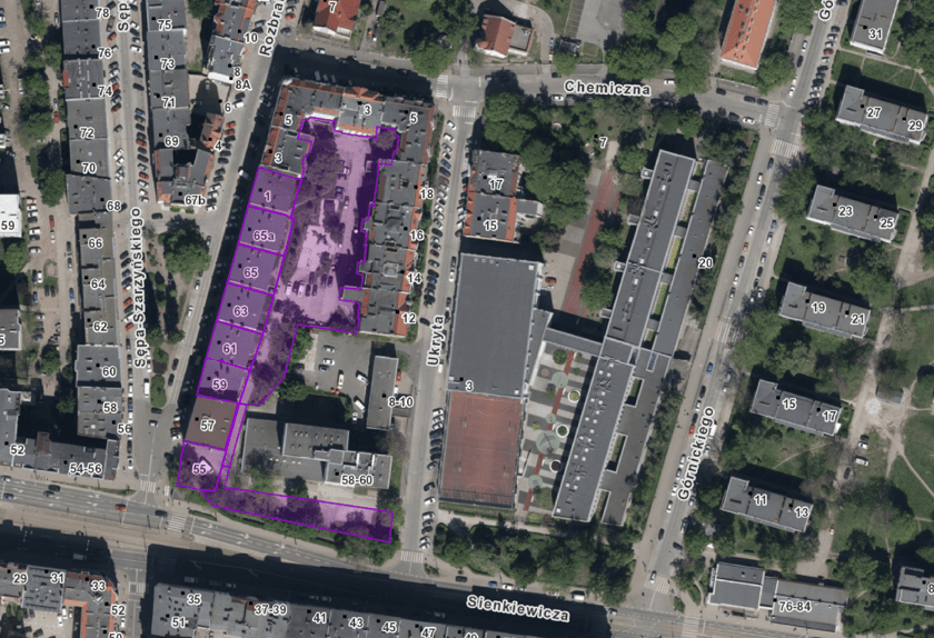 Powiększ obraz: Lokalizacja konsultowanych miejsc.