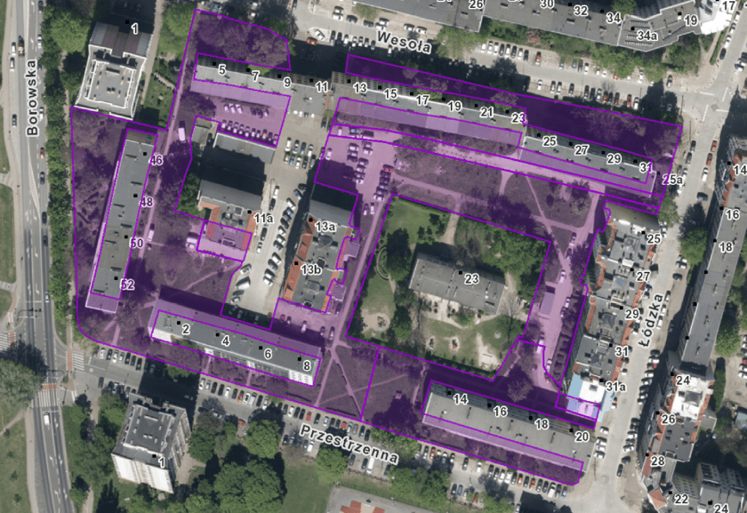 Powiększ obraz: Lokalizacja konsultowanego miejsca.