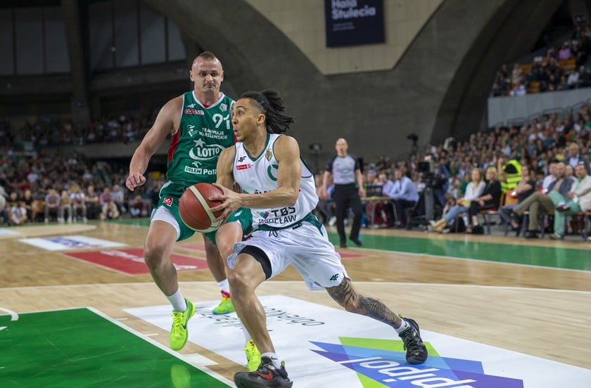Śląsk Wrocław vs. Legia Warszawa mecz koszykówki finał Energa Basket Hala Stulecia Wrocław