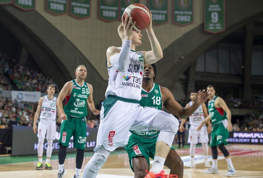 Śląsk Wrocław vs. Legia Warszawa mecz koszykówki finał Energa Basket Hala Stulecia Wrocław