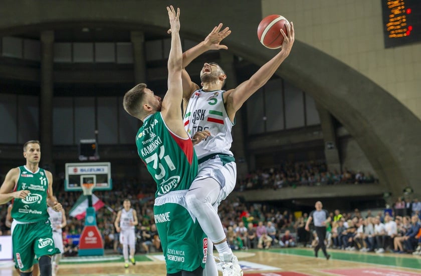 Śląsk Wrocław vs. Legia Warszawa mecz koszykówki finał Energa Basket Hala Stulecia Wrocław
