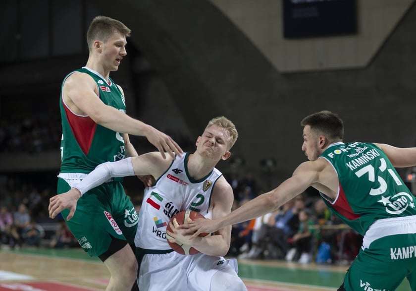 Śląsk Wrocław vs. Legia Warszawa mecz koszykówki finał Energa Basket Hala Stulecia Wrocław