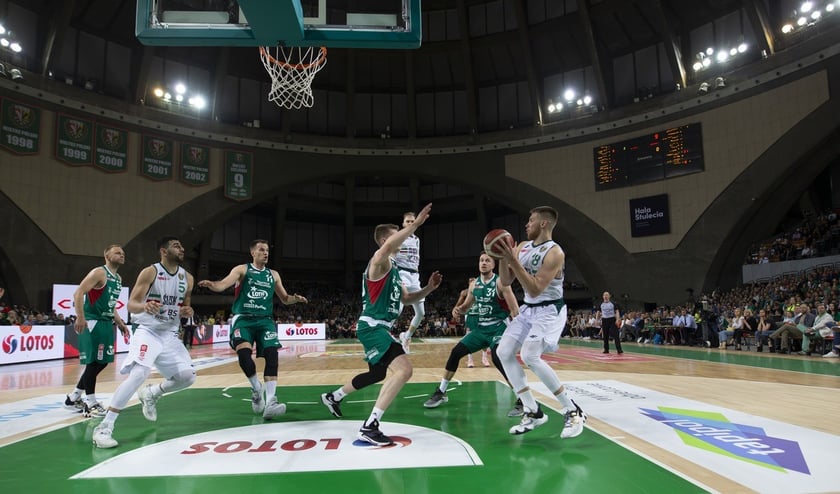 Śląsk Wrocław vs. Legia Warszawa mecz koszykówki finał Energa Basket Hala Stulecia Wrocław