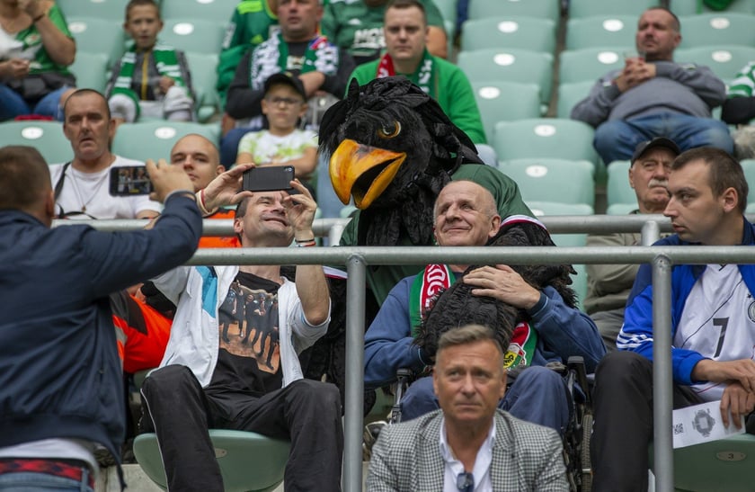 mecz Śląsk Wrocław  Lechia Gdańsk 10 września Tarczyński Arena Wrocław zdjęcia, galeria kibiców