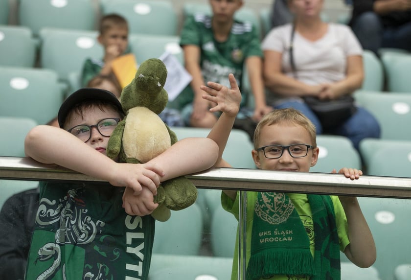 mecz Śląsk Wrocław  Lechia Gdańsk 10 września Tarczyński Arena Wrocław zdjęcia, galeria kibiców