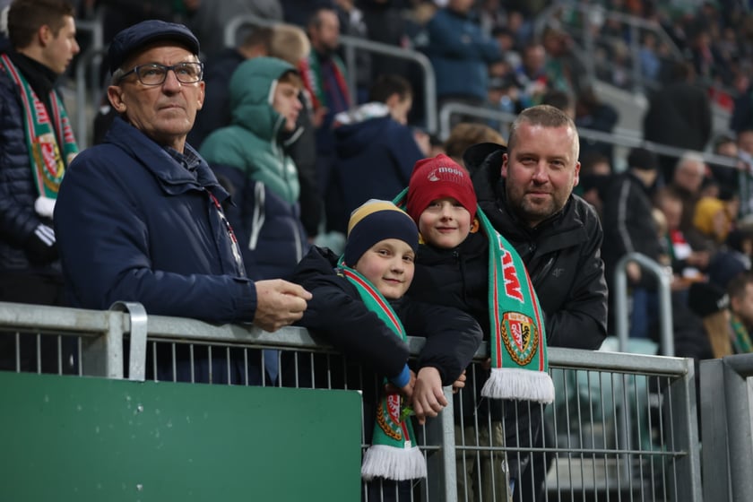 Mecz Śląsk - Legia, 13 listopada 2022