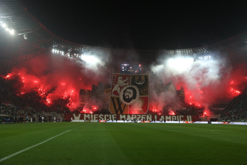 Mecz Śląsk - Legia, 13 listopada 2022