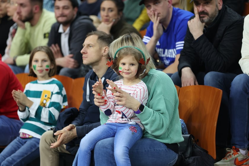 Mecz koszykarzy Śląska Wrocław ze BM Stalą Ostrów Wielkopolski