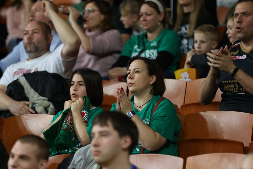Mecz koszykarzy Śląska Wrocław ze BM Stalą Ostrów Wielkopolski
