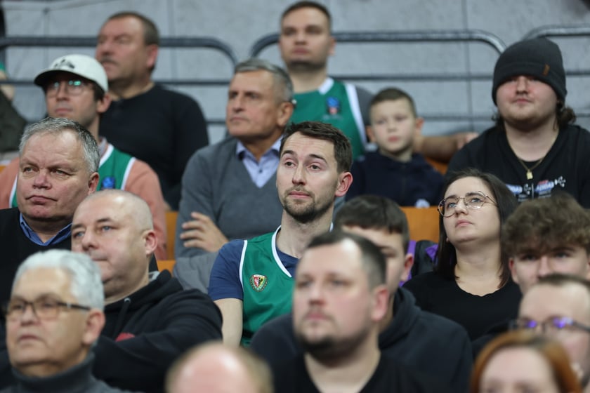 Mecz koszykarzy Śląska Wrocław ze BM Stalą Ostrów Wielkopolski