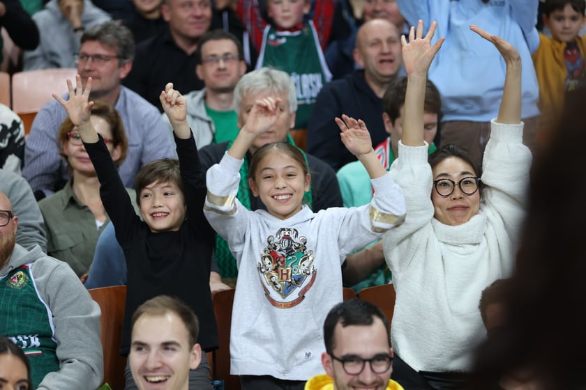 Mecz koszykarzy Śląska Wrocław ze BM Stalą Ostrów Wielkopolski