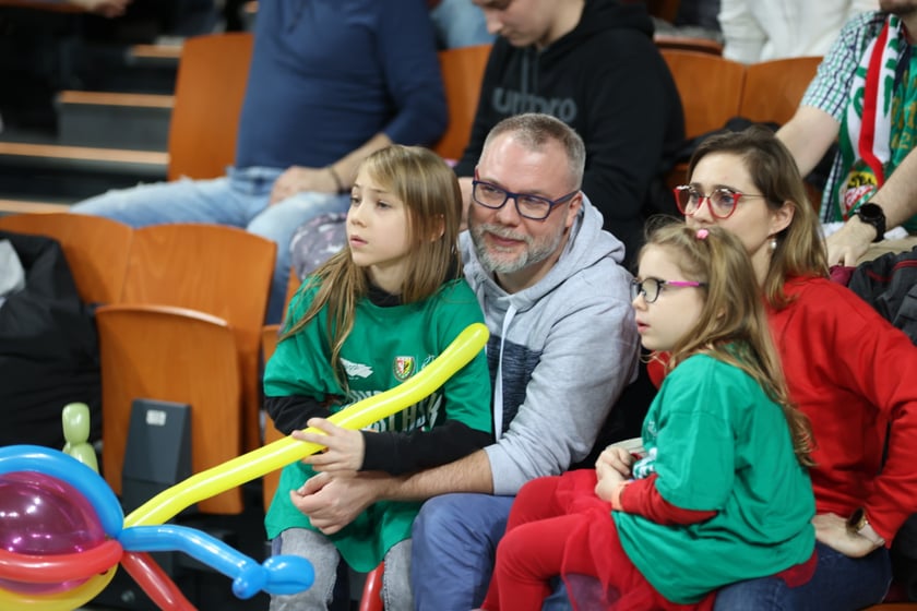 Mecz koszykarzy Śląska Wrocław ze BM Stalą Ostrów Wielkopolski