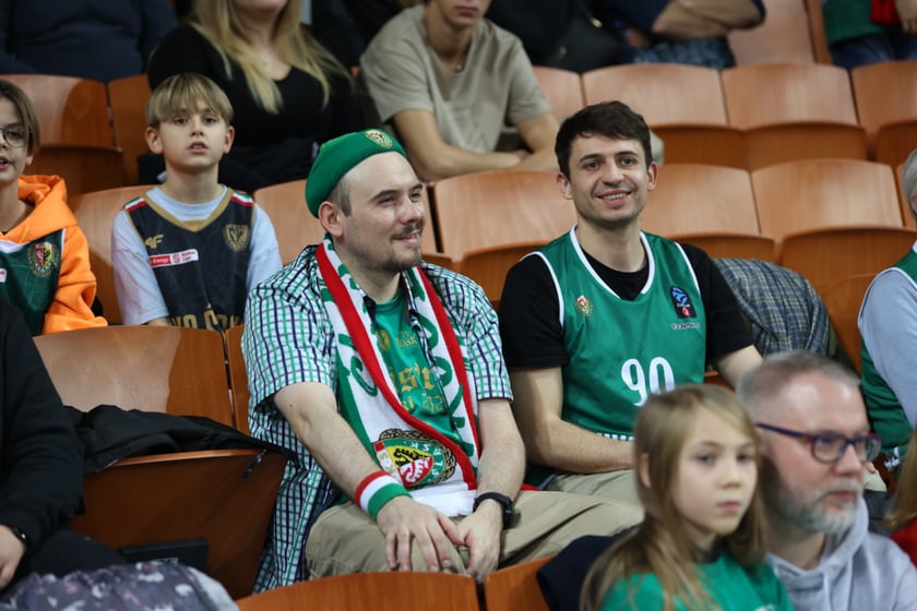 Mecz koszykarzy Śląska Wrocław ze BM Stalą Ostrów Wielkopolski