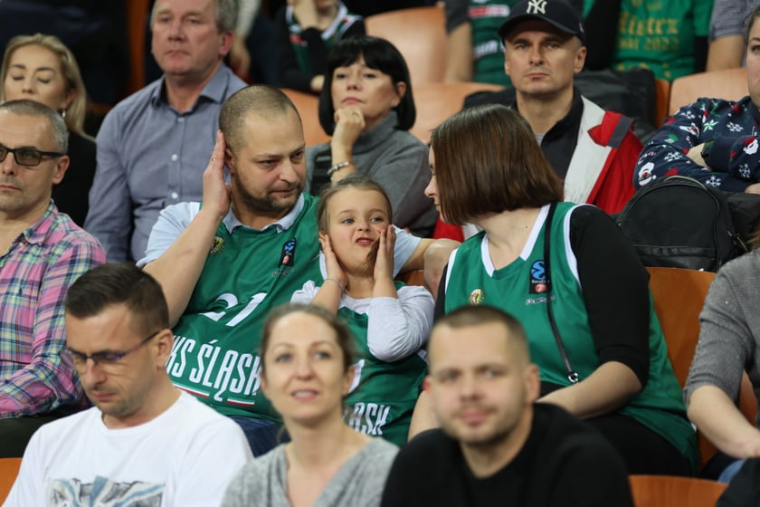 Mecz koszykarzy Śląska Wrocław ze BM Stalą Ostrów Wielkopolski