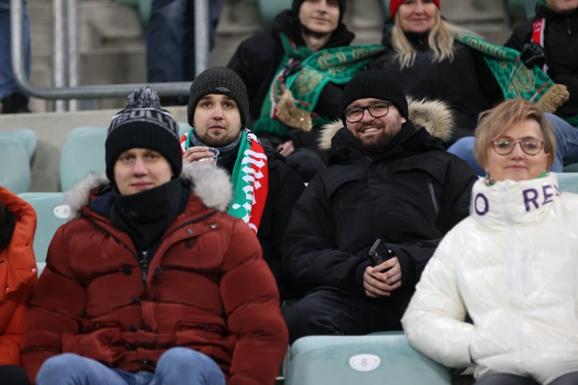 Mecz Śląsk Wrocław - Lech Poznań, 26.02.2023, Tarczyński Arena we Wrocławiu