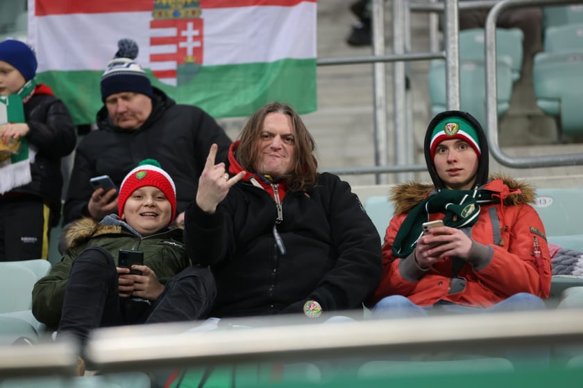 Mecz Śląsk Wrocław - Lech Poznań, 26.02.2023, Tarczyński Arena we Wrocławiu
