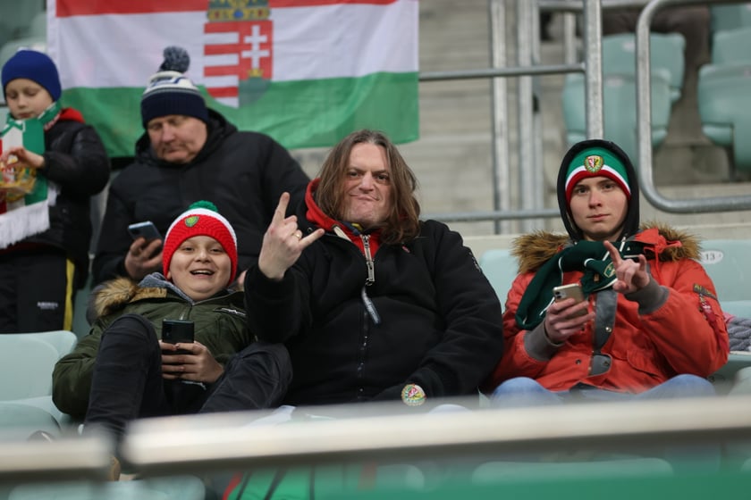 Mecz Śląsk Wrocław - Lech Poznań, 26.02.2023, Tarczyński Arena we Wrocławiu