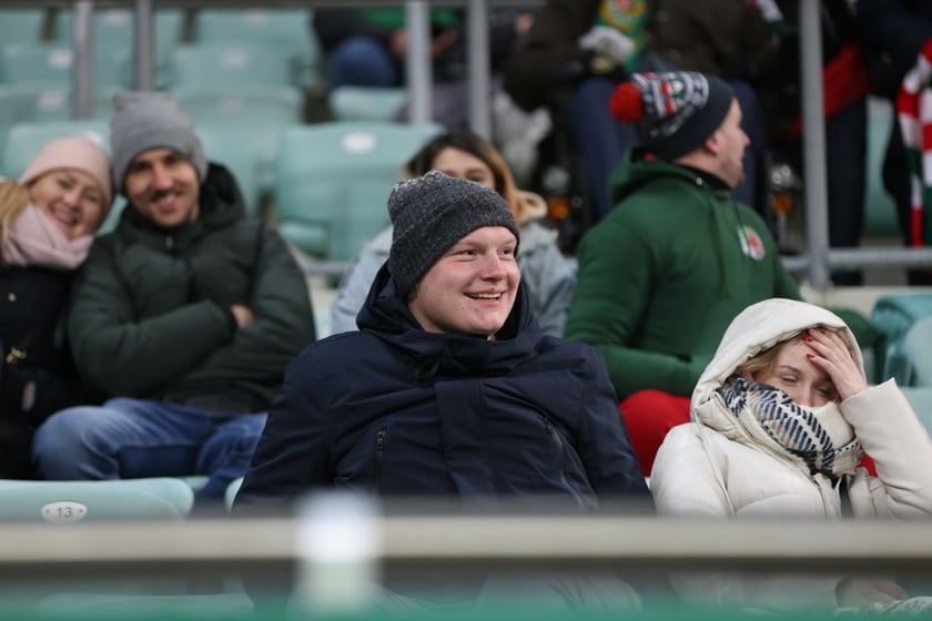 Mecz Śląsk Wrocław - Lech Poznań, 26.02.2023, Tarczyński Arena we Wrocławiu