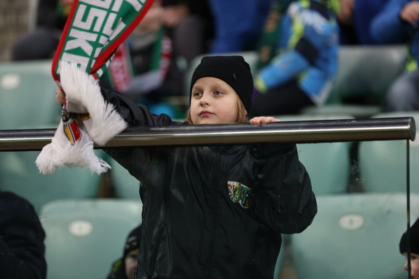 Mecz Śląsk Wrocław - Lech Poznań, 26.02.2023, Tarczyński Arena we Wrocławiu