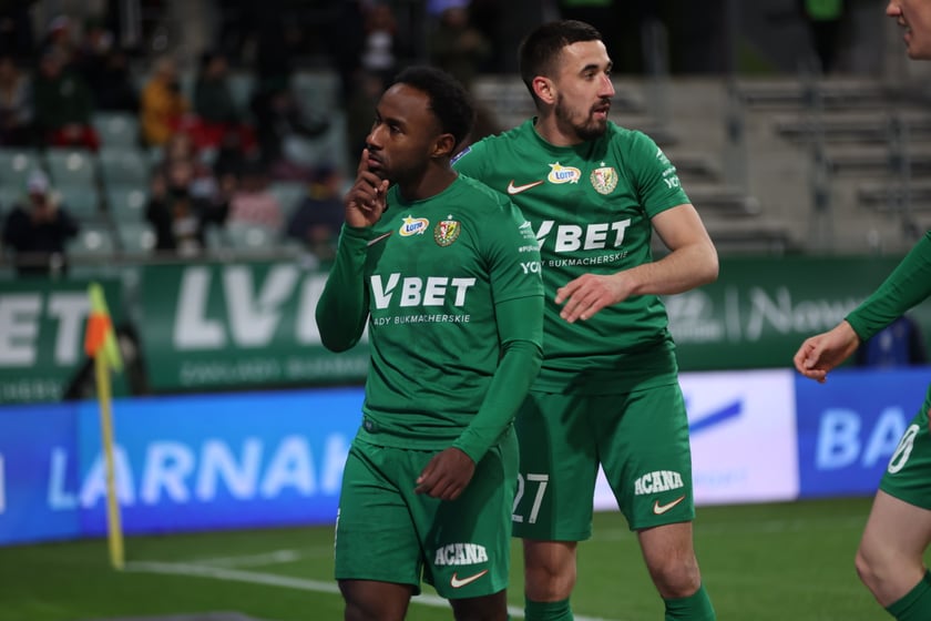 Mecz Śląsk Wrocław - Lech Poznań, 26.02.2023, Tarczyński Arena we Wrocławiu