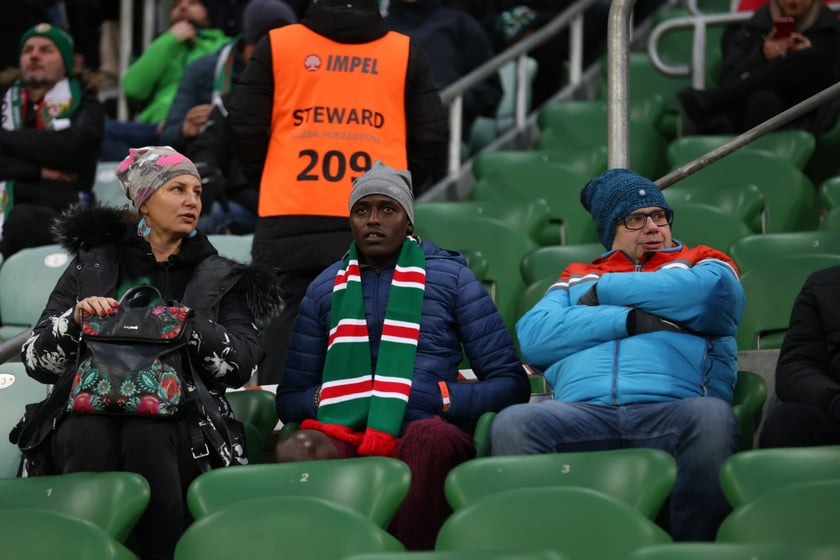 Mecz Śląsk Wrocław - Lech Poznań, 26.02.2023, Tarczyński Arena we Wrocławiu