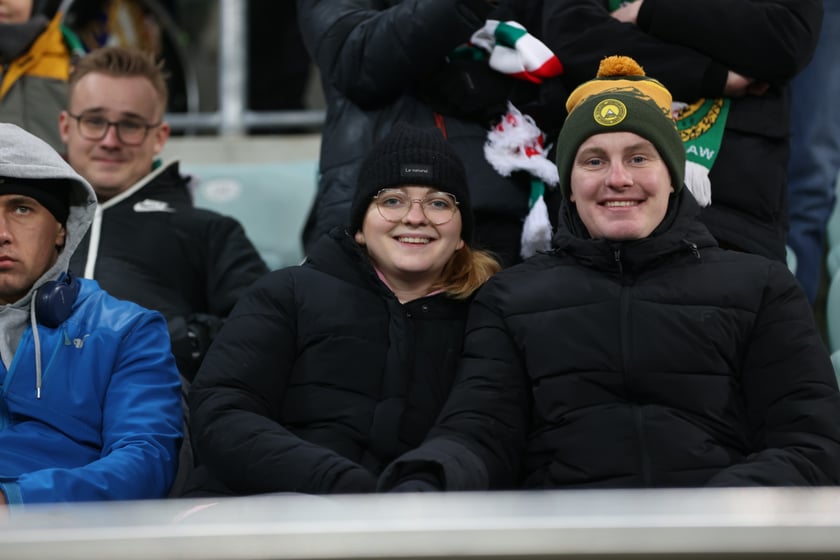 Mecz Śląsk Wrocław - Lech Poznań, 26.02.2023, Tarczyński Arena we Wrocławiu