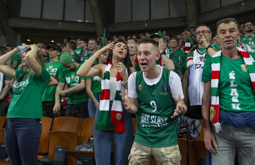 Piąty i ostatni mecz z Legią Warszawa w finałach PLK w sezonie 2021/2022, koronacja w Hali Stulecia