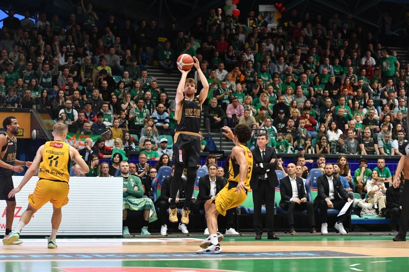 Śląsk Wrocław - Trefl Sopot w hali Orbita