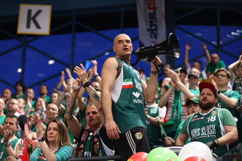 Mecz Śląsk Wrocław - Trefl Sopot w Orbicie