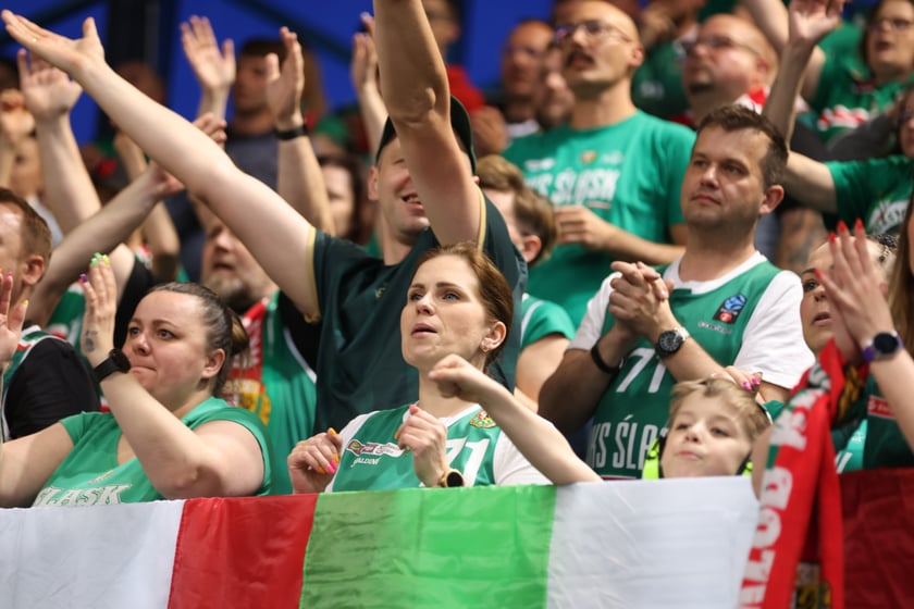 Mecz Śląsk Wrocław - Trefl Sopot w Orbicie