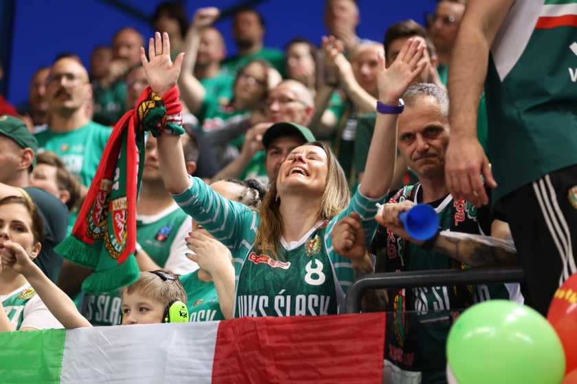 Mecz Śląsk Wrocław - Trefl Sopot w Orbicie