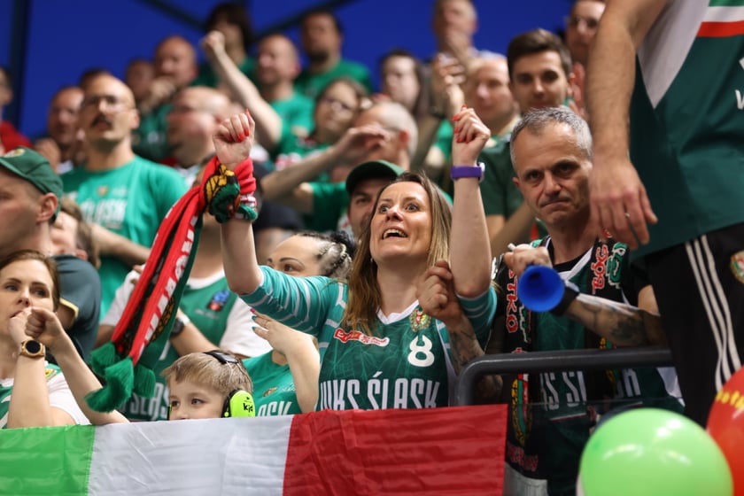 Mecz Śląsk Wrocław - Trefl Sopot w Orbicie