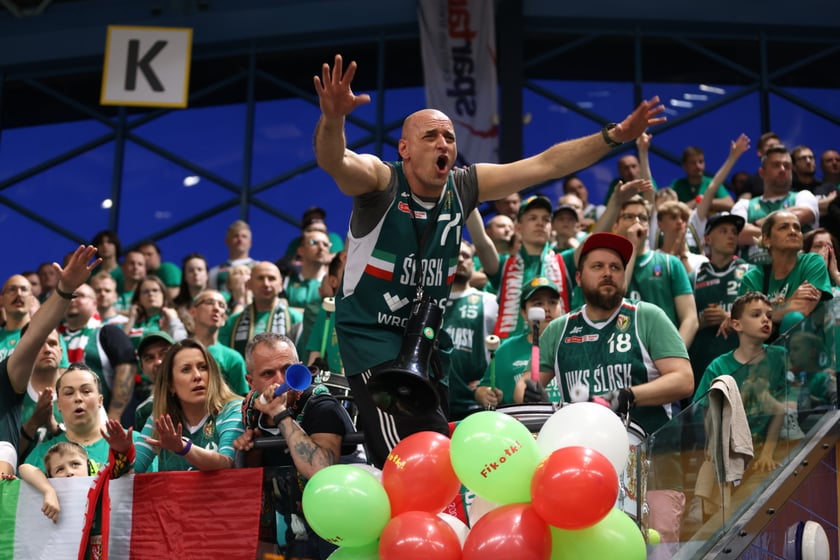 Mecz Śląsk Wrocław - Trefl Sopot w Orbicie