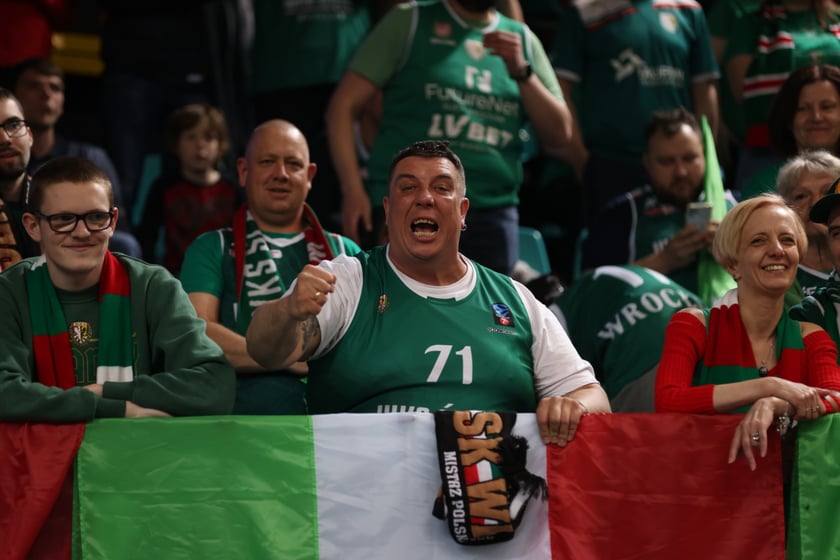Mecz Śląsk Wrocław - Trefl Sopot w Orbicie