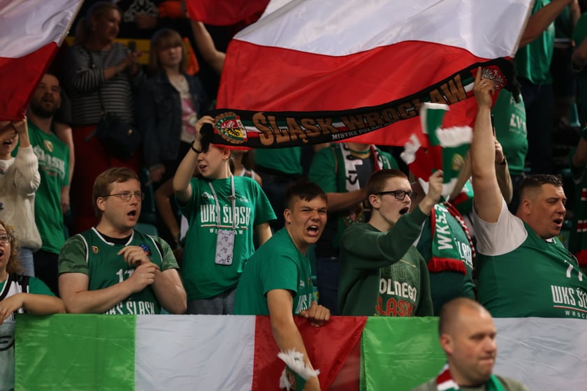 Mecz Śląsk Wrocław - Trefl Sopot w Orbicie
