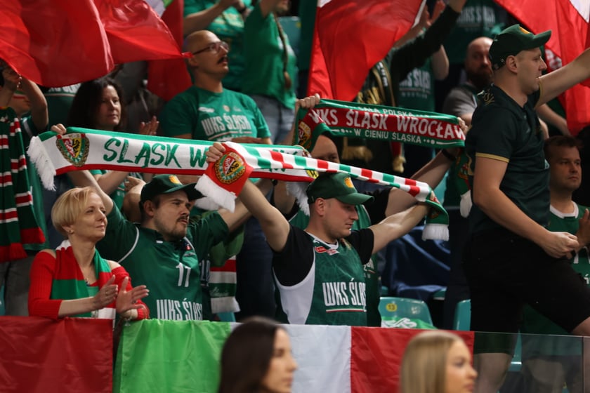 Mecz Śląsk Wrocław - Trefl Sopot w Orbicie