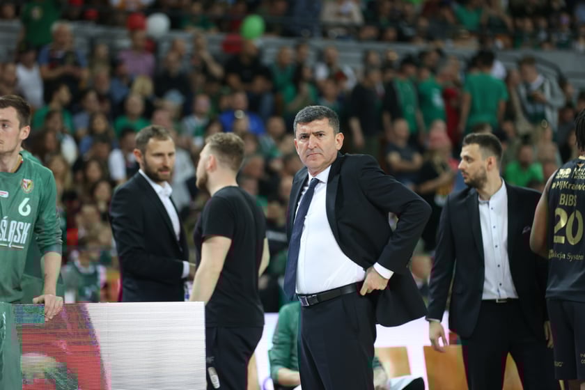 Śląsk Wrocław vs. King Szczecin - mecz 1. finał&oacute;w PLK 2023