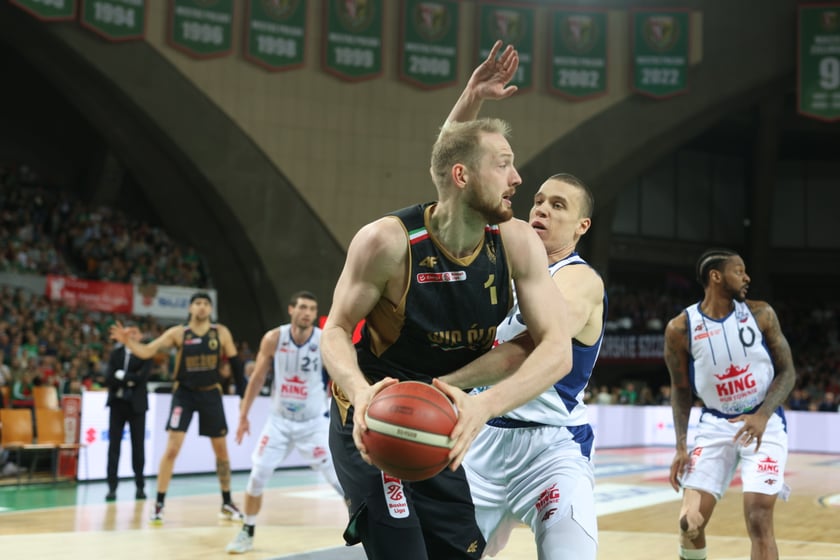 Śląsk Wrocław vs. King Szczecin - mecz 1. finał&oacute;w PLK 2023