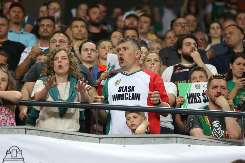 Śląsk Wrocław vs. King Szczecin, Hala Stulecia, 5. mecz finałów PLK 2023