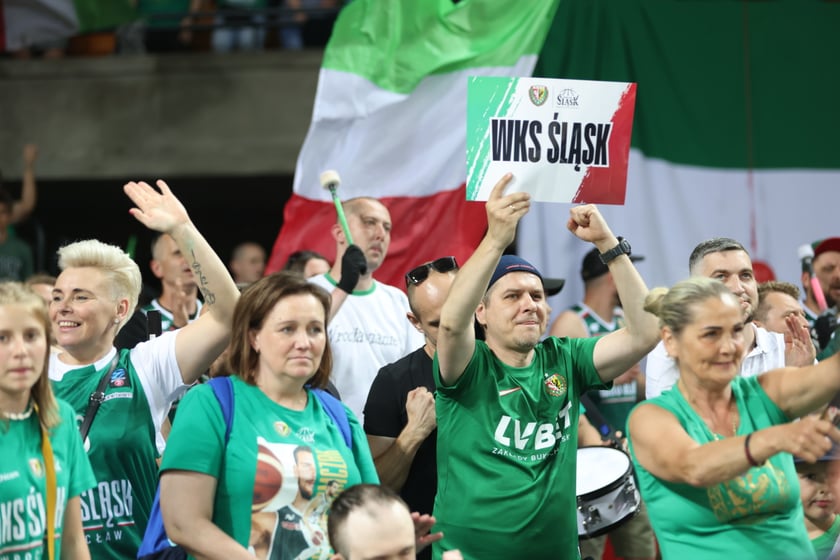 Śląsk Wrocław vs. King Szczecin, Hala Stulecia, 5. mecz finałów PLK 2023