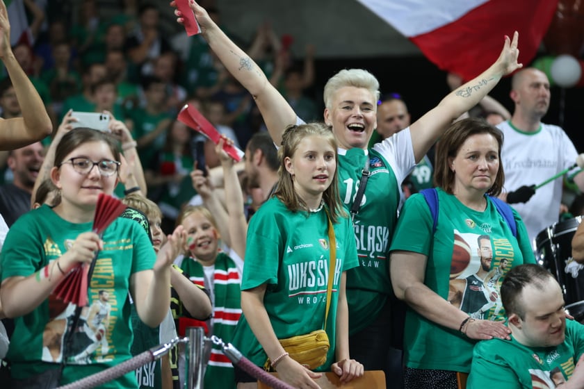 Śląsk Wrocław vs. King Szczecin, Hala Stulecia, 5. mecz finałów PLK 2023