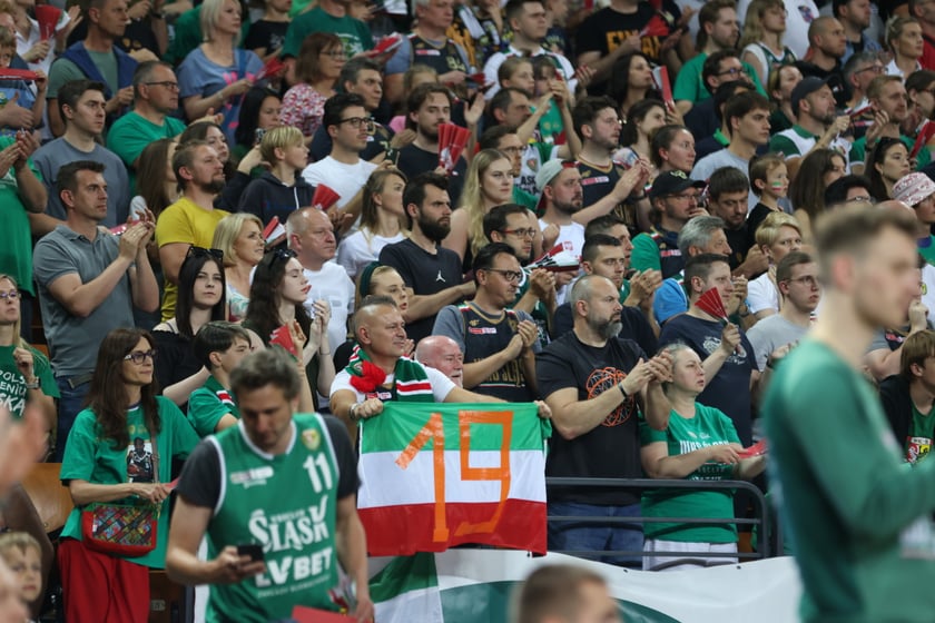 Śląsk Wrocław vs. King Szczecin, Hala Stulecia, 5. mecz finałów PLK 2023