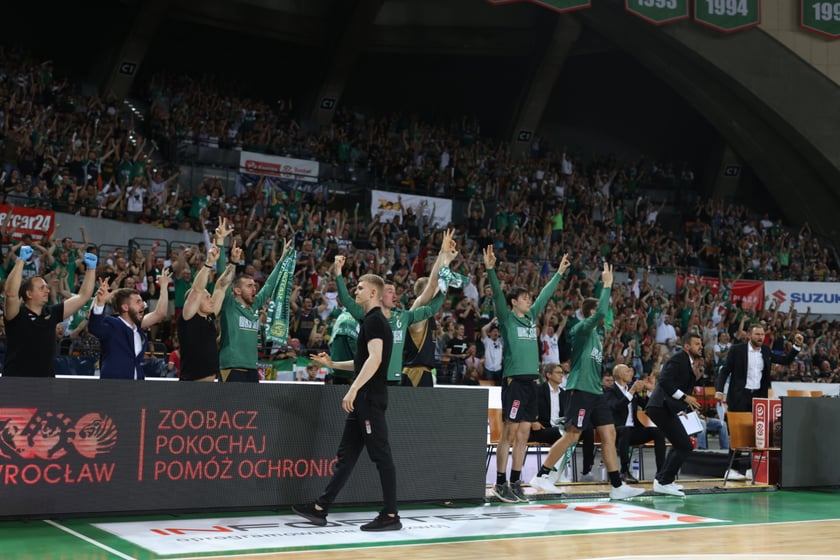 Śląsk Wrocław vs. King Szczecin, Hala Stulecia, 5. mecz finałów PLK 2023