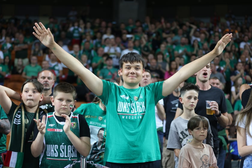 Śląsk Wrocław vs. King Szczecin, Hala Stulecia, 5. mecz finałów PLK 2023