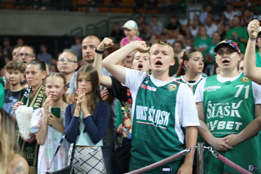 Śląsk Wrocław vs. King Szczecin, Hala Stulecia, 5. mecz finałów PLK 2023