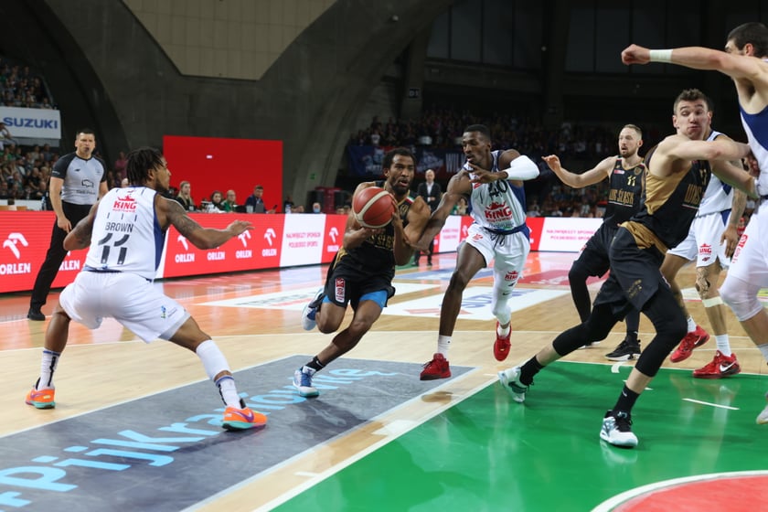 Śląsk Wrocław vs. King Szczecin, Hala Stulecia, 5. mecz finałów PLK 2023